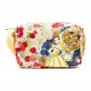 Buckle Down Exclusive Crossbody Bags Disney Beauty And The Beast Watercolor Parks Crossbody Bag - Pink A La Mode Exclusive