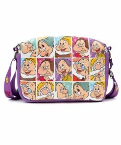Storybook Disney Snow White And The Seven Dwarfs Expressions Parks Crossbody Bag - Pink A La Mode Exclusive Crossbody Bags