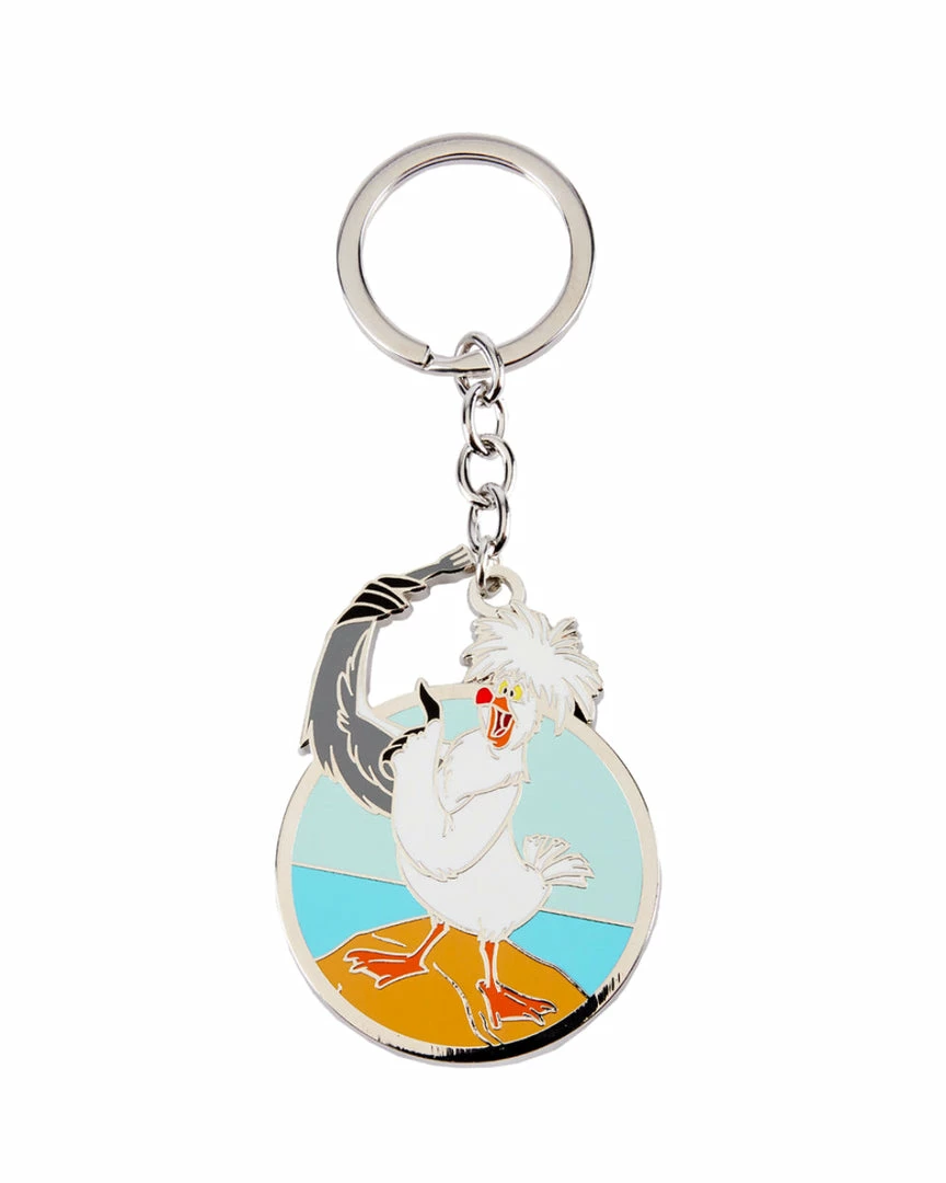 Keychains Loungefly - The Little Mermaid Scuttle Keychain 3 Keychains Loungefly - The Little Mermaid Scuttle Keychain