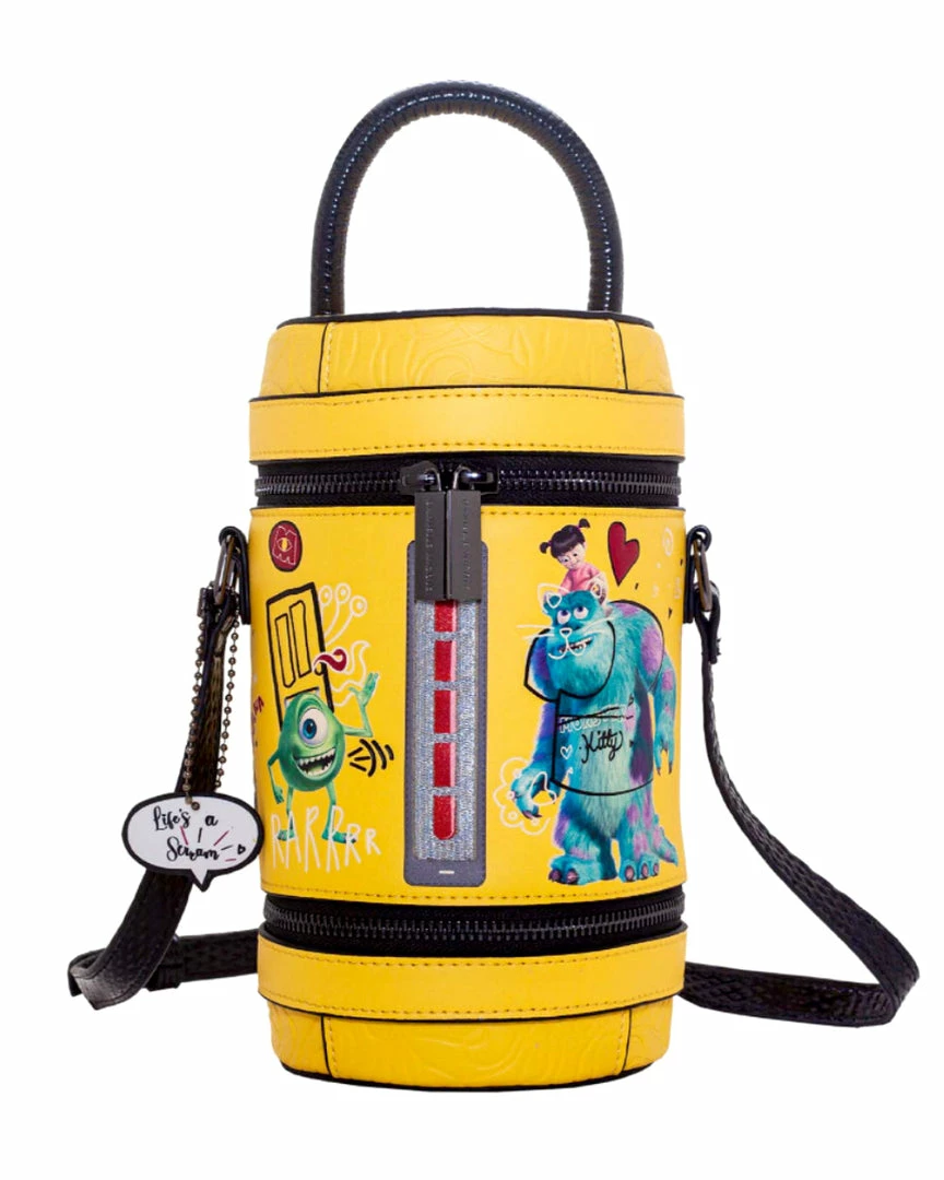 Danielle Nicole - Monster's Inc Laugh Tank Cylinder Crossbody Crossbody Bags 3 Danielle Nicole - Monster's Inc Laugh Tank Cylinder Crossbody Crossbody Bags