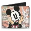 Buckle Down Buckle-Down Disney Mickey Mouse Comic Bi-Fold Wallet 2 Buckle Down Buckle-Down Disney Mickey Mouse Comic Bi-Fold Wallet