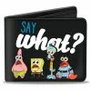 Buckle Down Buckle-Down Nickelodeon Spongebob Squarepants Bi-Fold Wallet