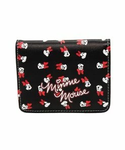 Buckle Down Stock Disney Minnie Mouse Foldover ID Wallet Wallets