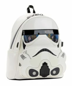 Loungefly April22 Loungefly - Star Wars Stormtrooper Lenticular Mini Backpack *PREORDER*