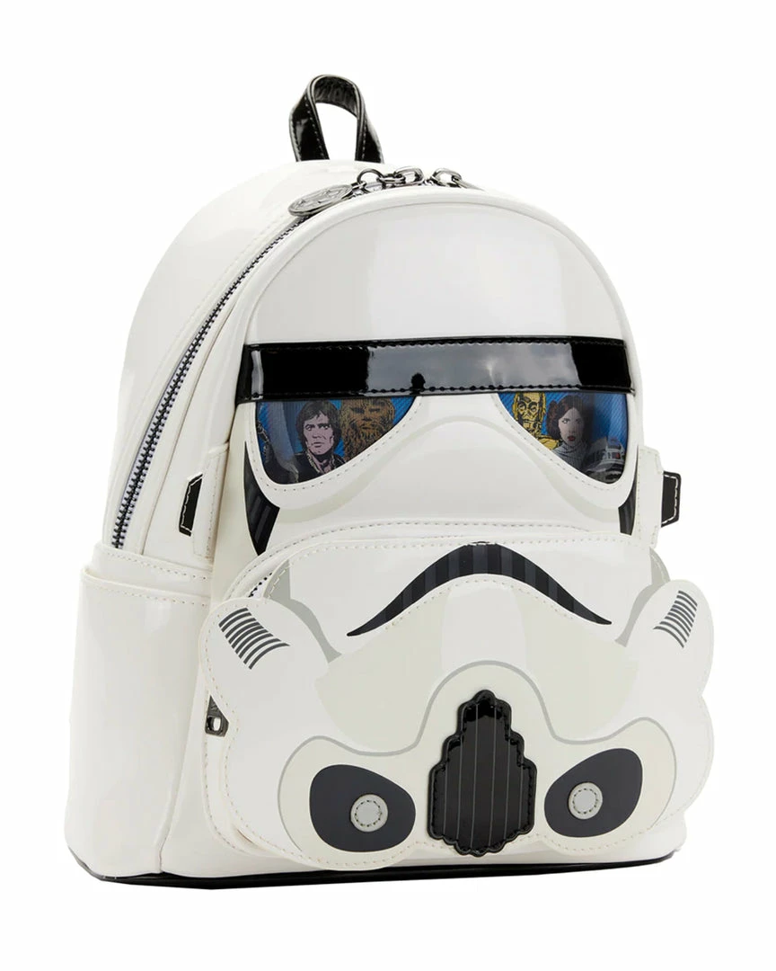 Loungefly April22 Loungefly - Star Wars Stormtrooper Lenticular Mini Backpack *PREORDER* 4 Loungefly April22 Loungefly - Star Wars Stormtrooper Lenticular Mini Backpack *PREORDER*
