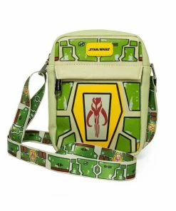 Buckle Down Stock Star Wars Boba Fett Cosplay Park Bag Crossbody Bags