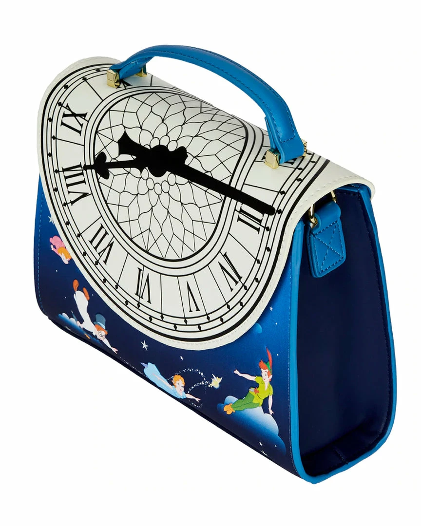 Loungefly - Disney Peter Pan Glow Clock Crossbody Bag 5 Loungefly - Disney Peter Pan Glow Clock Crossbody Bag
