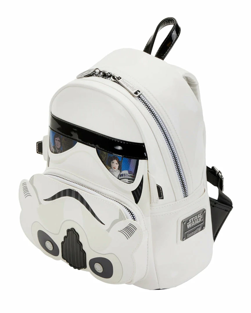 Loungefly April22 Loungefly - Star Wars Stormtrooper Lenticular Mini Backpack *PREORDER* 5 Loungefly April22 Loungefly - Star Wars Stormtrooper Lenticular Mini Backpack *PREORDER*