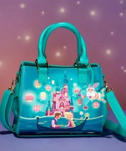 Loungefly - Disney Tangled Princess Castle Series Crossbody Bag