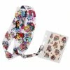 Loungefly - Disney Princess Floral Tattoo Lanyard With 4 Pin Set