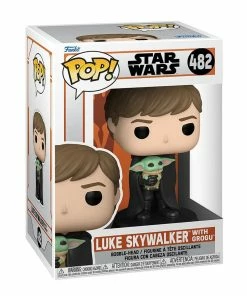 Funko POP - Luke Skywalker With Grogu #482 Funko POP!