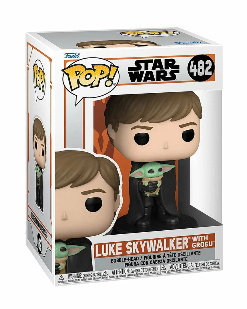 Funko POP - Luke Skywalker With Grogu #482 Funko POP! 4 Funko POP - Luke Skywalker With Grogu #482 Funko POP!