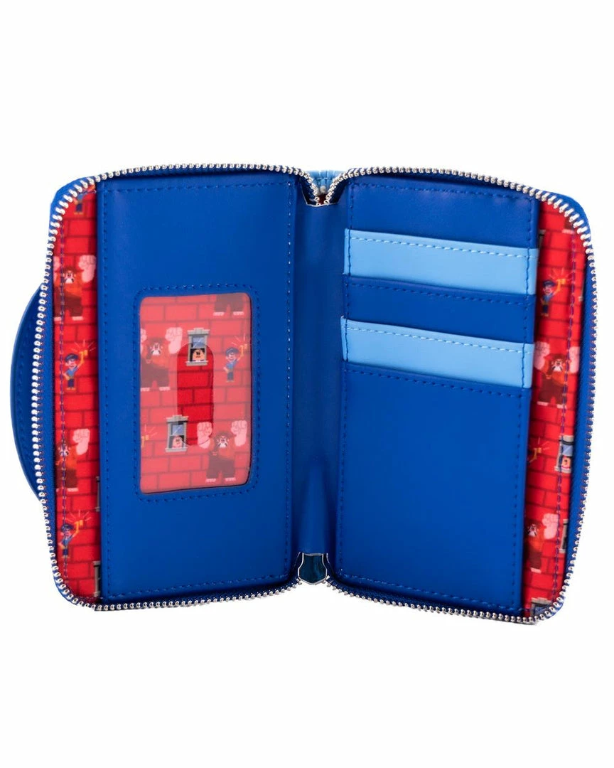 Loungefly - Disney Wreck-it-Ralph Fix-it Felix Ziparound Wallet 6 Loungefly - Disney Wreck-it-Ralph Fix-it Felix Ziparound Wallet