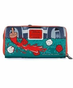 Loungefly - Disney Villains Scene Series Queen Of Hearts Zip Around Wallet