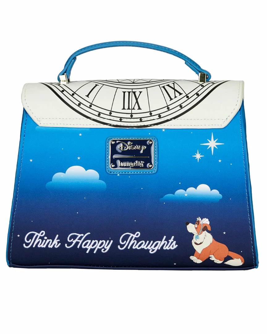 Loungefly - Disney Peter Pan Glow Clock Crossbody Bag 6 Loungefly - Disney Peter Pan Glow Clock Crossbody Bag