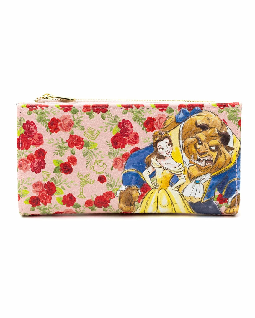 Buckle Down Exclusive Disney Beauty And The Beast Watercolor Wallet - Pink A La Mode Exclusive 3 Buckle Down Exclusive Disney Beauty And The Beast Watercolor Wallet - Pink A La Mode Exclusive