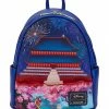Loungefly - Disney Castle Series Mulan Light-up Mini Backpack 1 Loungefly - Disney Castle Series Mulan Light-up Mini Backpack