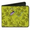 Buckle Down Buckle-Down Nickelodeon Rugrats Reptar Bi-Fold Wallet