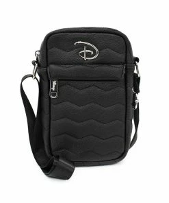 Buckle Down Stock Crossbody Bags Disney Signature D With Chevron Embroidery Park Bag