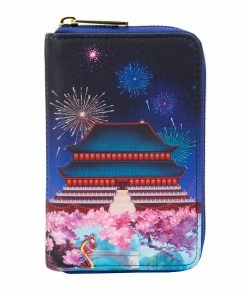 Loungefly - Disney Castle Series Mulan Ziparound Wallet