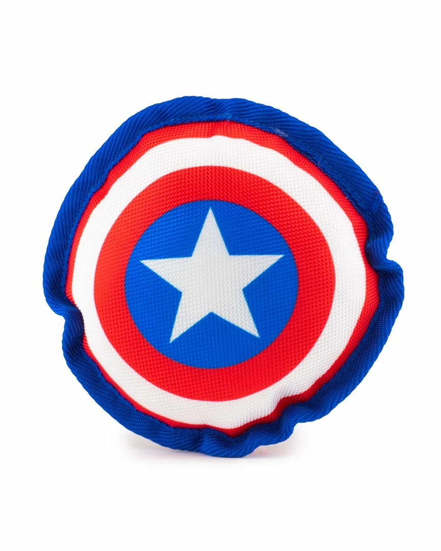 Buckle Down Pets Marvel Captain America Sheild Ballistic Nylon Dog Toy 3 Buckle Down Pets Marvel Captain America Sheild Ballistic Nylon Dog Toy