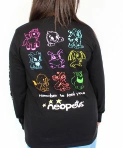 Cakeworthy - Feed Your Neopet's Long Sleeve Tee