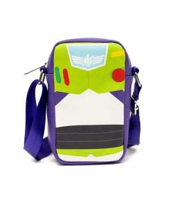 Buckle Down Exclusive Crossbody Bags Disney Pixar Toy Story Buzz Lightyear Parks Crossbody Bag - Pink A La Mode Exclusive