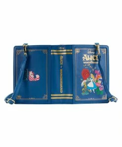 Loungefly April22 Loungefly - Disney Alice In Wonderland Classic Book Crossbody Bag/Convertible Backpack