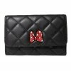 Buckle Down Stock Wallets Disney Minnie Mouse Bow Enamel Fold Over Wallet