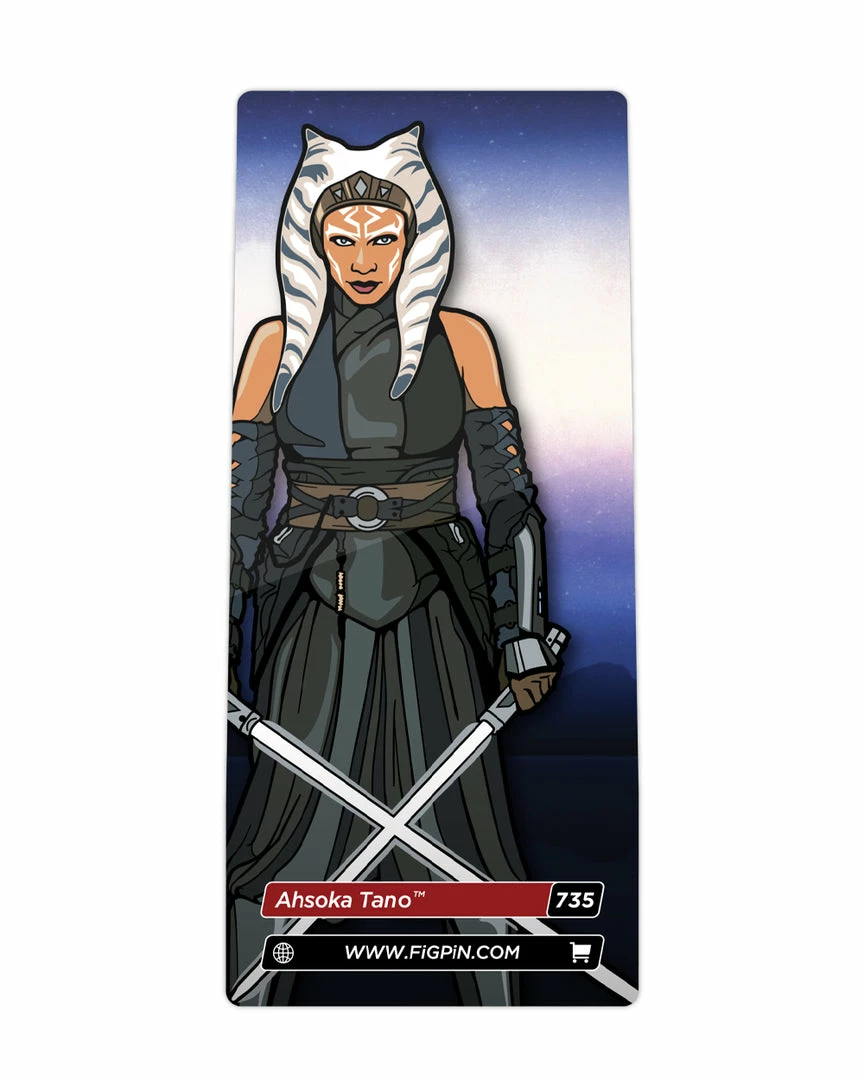 Pins FiGPiN - Ahsoka Tano #735 The Mandalorian 4 Pins FiGPiN - Ahsoka Tano #735 The Mandalorian