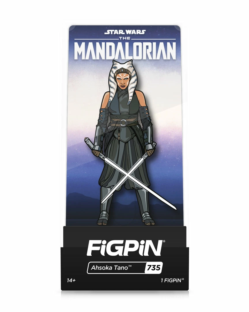 Pins FiGPiN - Ahsoka Tano #735 The Mandalorian 3 Pins FiGPiN - Ahsoka Tano #735 The Mandalorian