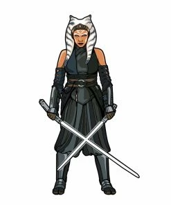 Pins FiGPiN - Ahsoka Tano #735 The Mandalorian 7 Pins FiGPiN - Ahsoka Tano #735 The Mandalorian