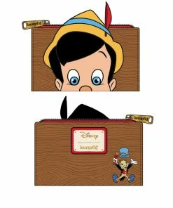 Loungefly April22 Loungefly - Disney Pinocchio Peeking Flap Wallet