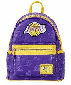 Loungefly - NBA LA Lakers Debossed Mini Backpack