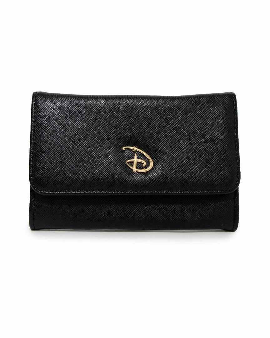 Buckle Down Stock Disney Signature D Gold Fold Over Wallet 3 Buckle Down Stock Disney Signature D Gold Fold Over Wallet