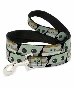 Buckle Down Pets Star Wars The Mandalorian The Child 4' Dog Leash