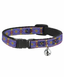 Buckle Down Pets Disney Aladdin Magic Carpet Breakaway Cat Collar W/ Bell