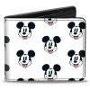 Buckle Down Disney Mickey Mouse Faces Bi-Fold Wallet