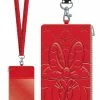 Monogram Accessories Disney Minnie Mouse Deluxe Lanyard W/ Passport Holder