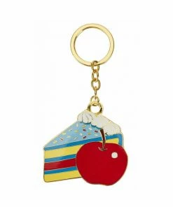 Loungefly - Disney Princess Cakes Snow White Enamel Keychain Keychains