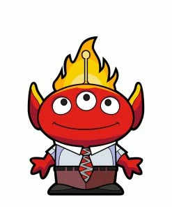 FiGPiN - Pixar Alien Remix Anger #416 Pins