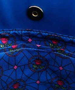 Loungefly - Disney Castle Series Beauty And The Beast Crossbody Bag