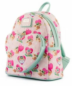 Loungefly - Star Wars Mandalorian Grogu Valentines Mini Backpack