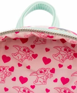 Loungefly - Star Wars Mandalorian Grogu Valentines Mini Backpack