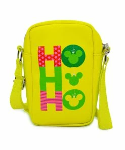 Buckle Down Stock Disney Mickey Mouse Smiling Holiday Park Bag Crossbody Bags