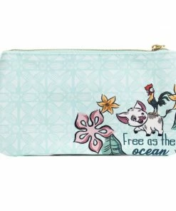 Loungefly Exclusive Loungefly Disney Princess Moana, Multi-use Pouch, Coin Purse, Cosmetic, Pink A La Mode Exclusive