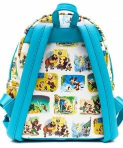 Loungefly - Disney Pinocchio Little Golden Book Scenes AOP Mini Backpack - PALM Exclusive