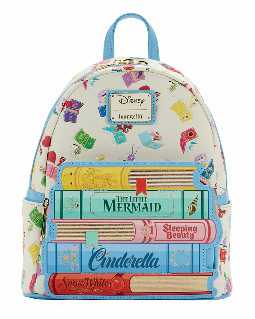 Loungefly April22 Loungefly - Disney Princess Books Classics Mini Backpack *PREORDER* 3 Loungefly April22 Loungefly - Disney Princess Books Classics Mini Backpack *PREORDER*