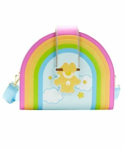 Loungefly June22 Loungefly - Care Bears Funshine Bear Rainbow Swing Crossbody Bag Coming Soon...