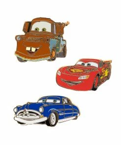 Storybook Pins Disney Pixar Cars 3 Piece Limited Edition Enamel Pin Set - PALM Exclusive